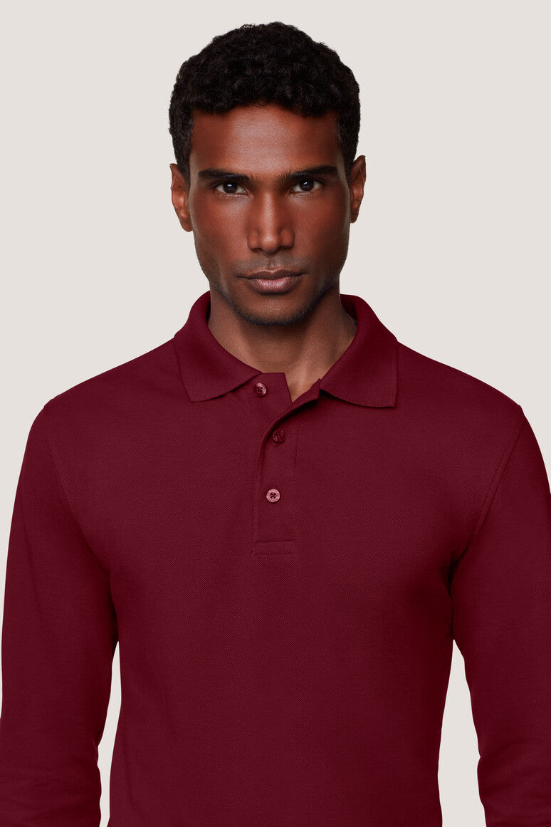 HAKRO Longsleeve-Poloshirt Classic