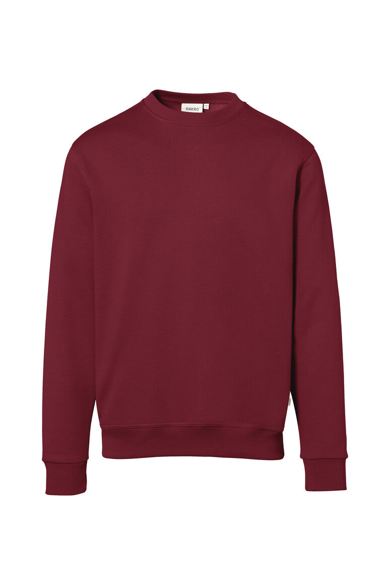HAKRO Sweatshirt Premium – Weinrot
